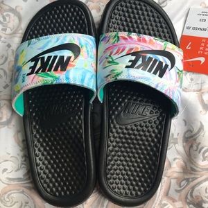 Brand new nike slides